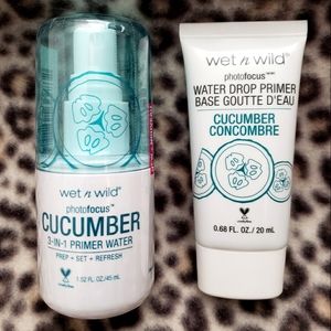 Wet n Wild PhotoFocus Cucumber 3-in-1 Primer Water Spray and Water Drop Primer